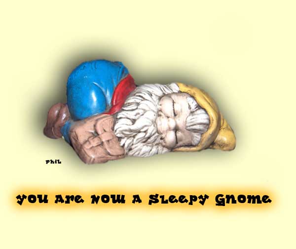 Sleepy Gnome